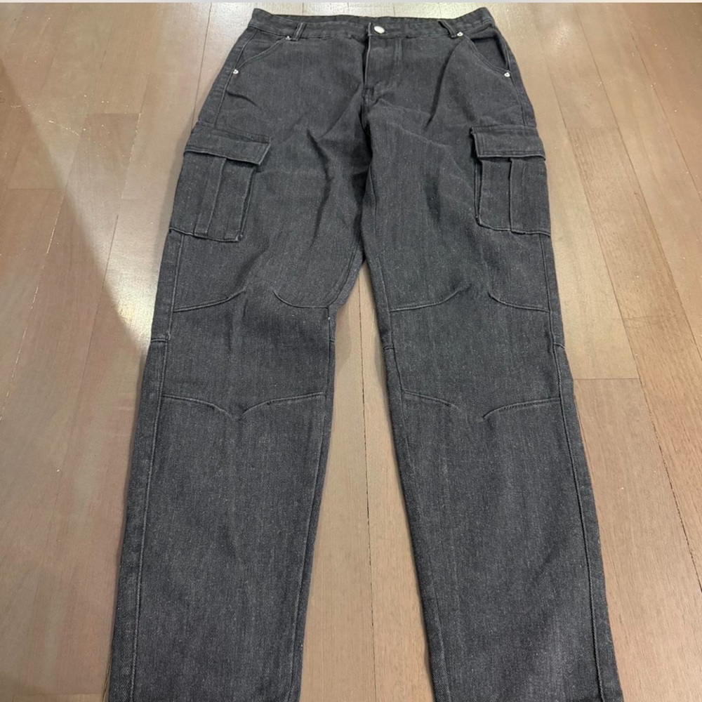 Men's Black Cargo Pants